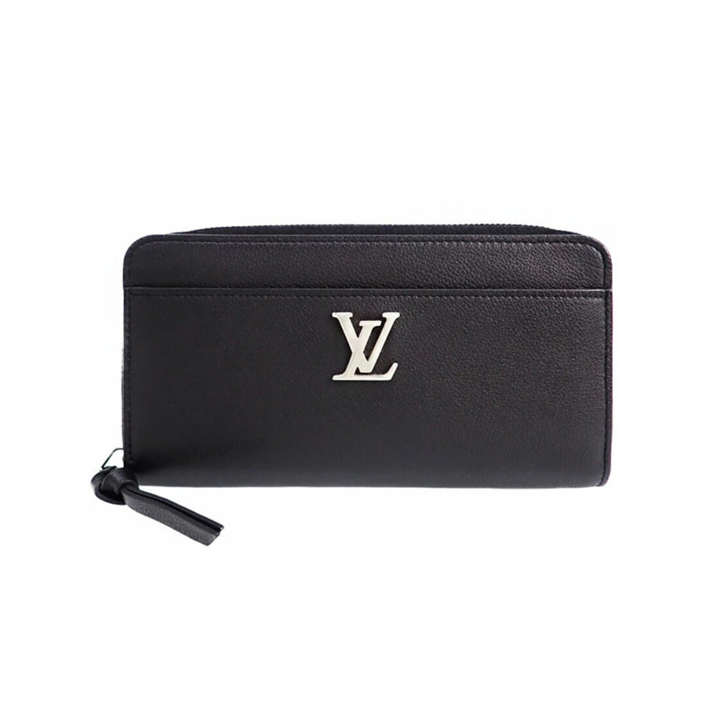 Louis Vuitton Zippy Lockme Round Zipper Long Wallet